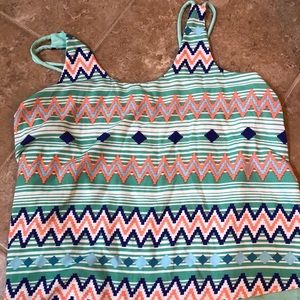 Beautiful flowy summer tank. Size Small.